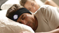 SleepPhones® Effortless™ con diadema personalizada para el podcast "Duerme conmigo"