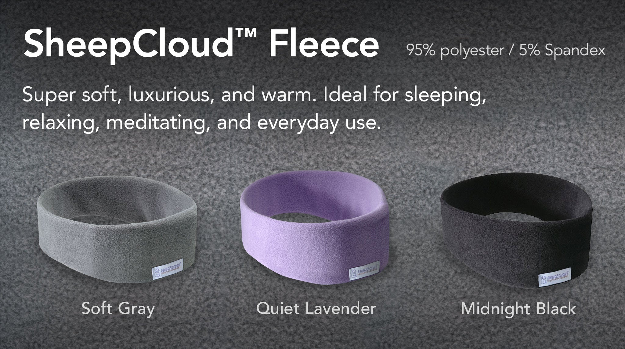 SleepPhones® inalámbricos con micrófono