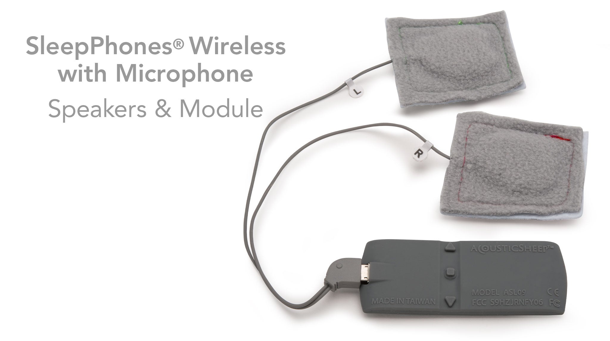 SleepPhones® inalámbricos con micrófono